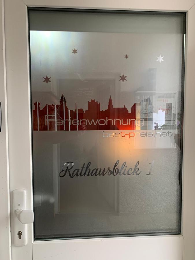 Exklusive Stadtwohnung Am Elbradweg: Best-Preis-Fewo Rathausblick 1 Fuer Max. 3 Pers. Inkl. Wlan, Prime Video & Self Check-In Wittenberge Exterior photo